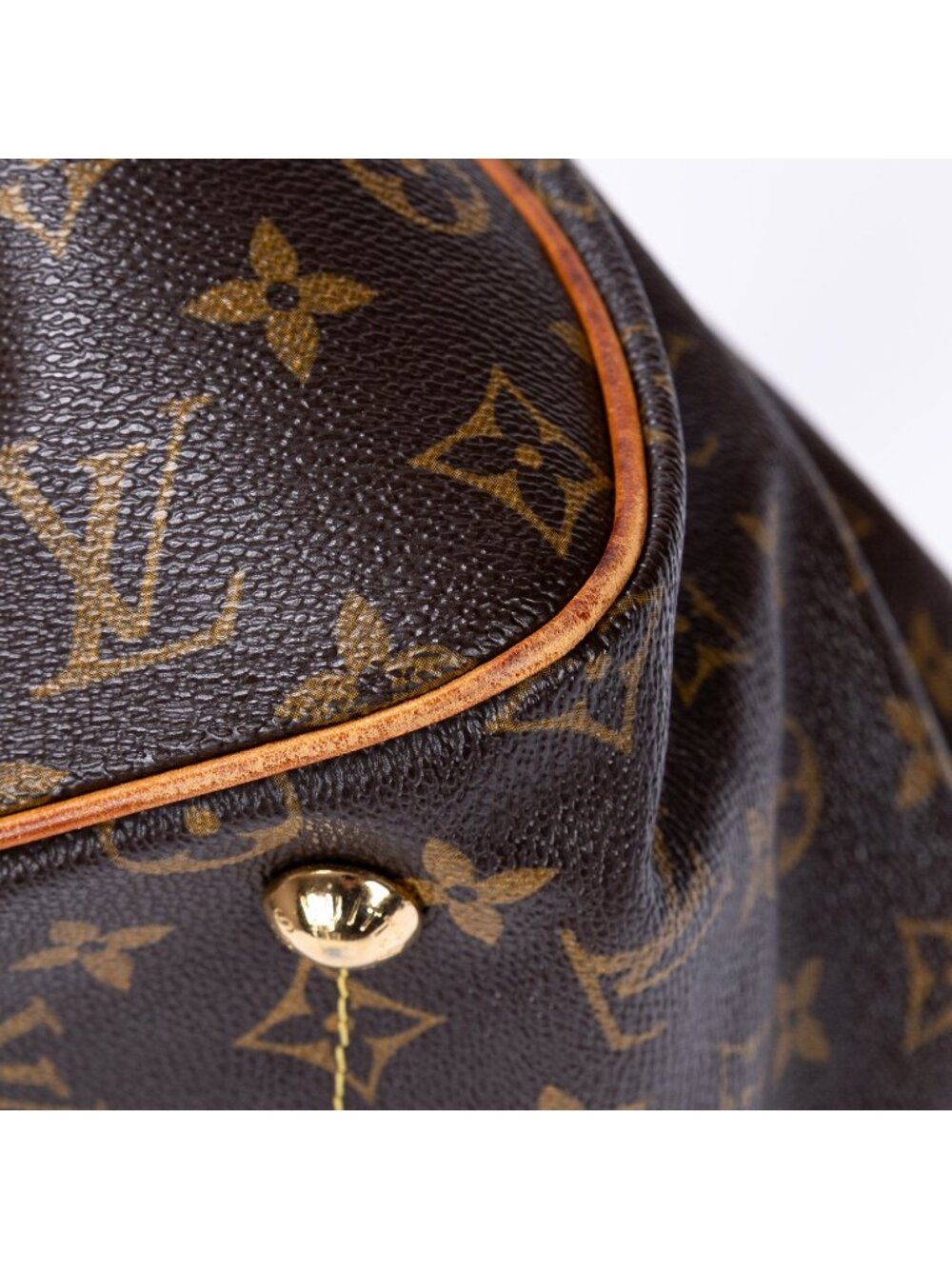 Louis Vuitton Tivoli Brown Monogram Canvas Shoulder - Picture 14 of 15
